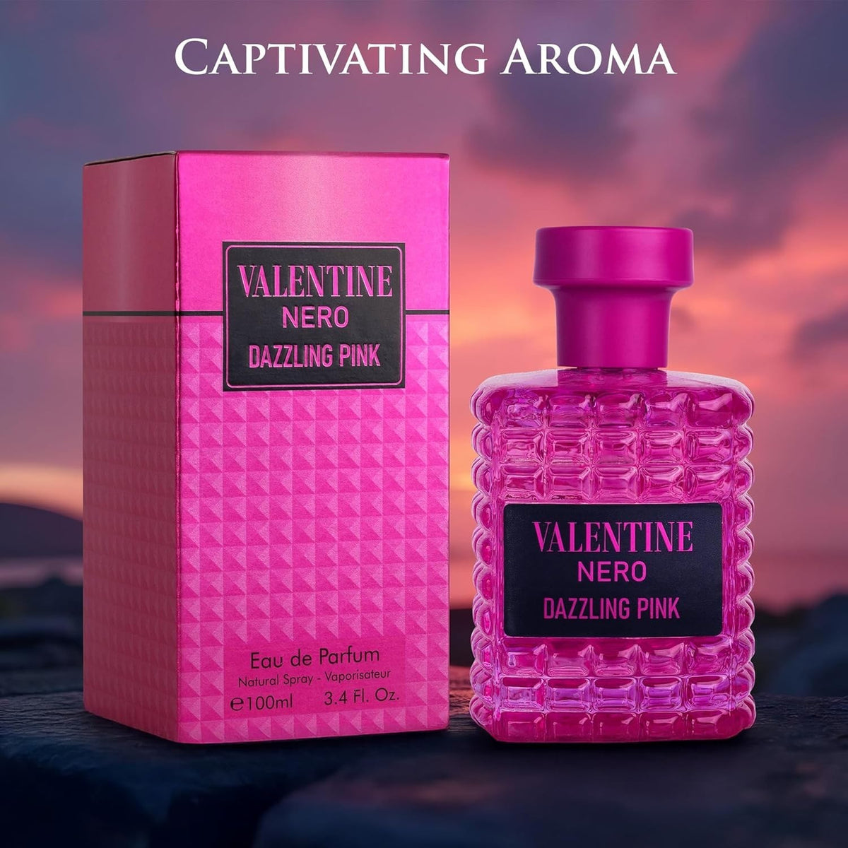 Perfume Women's Valentine Nero Dazzling Pink Eau De Parfum Spray Vaporisateur