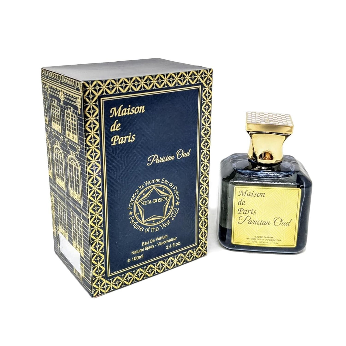 Maison De Paris Oud for Women Perfume Cologne 3.4 OZ/100 Ml EDP