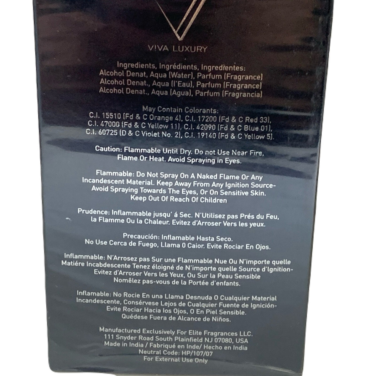 Viva Luxury Savage Strong for Men 3.4 Oz Men's Eau De Parfum Men's Cologne