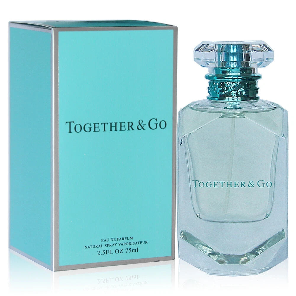 TOGETHER & GO Eau de Parfum 2.5 Oz Cologne Perfume For Women Fresh Floral Scent