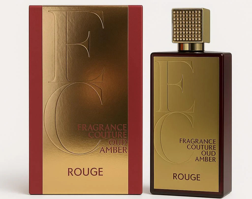 Oud Amber Rouge Eau De Parfum 3.4 OZ Perfume Women's Long Lasting Arabic Cologne