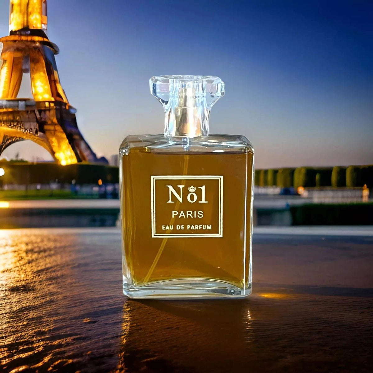 NO.1 PARIS Eau de Parfume Natural Spray 3.4 fl oz by Secret Plus, Perfect Gift