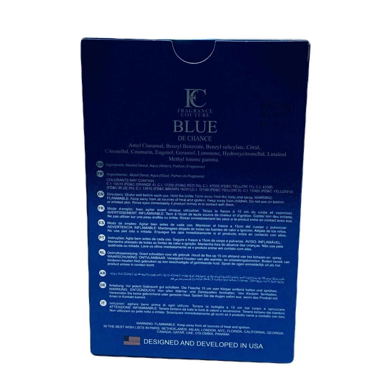 Free Shipping PERFUME For Men BLUE 100ml 3.4fl.oz Long Lasting Fragrance Cologne