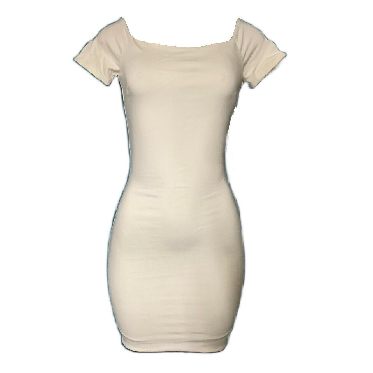 Lulu's White Bodycon Perfect Pick Cap Sleeve Cocktail Queen Mini Dress XS