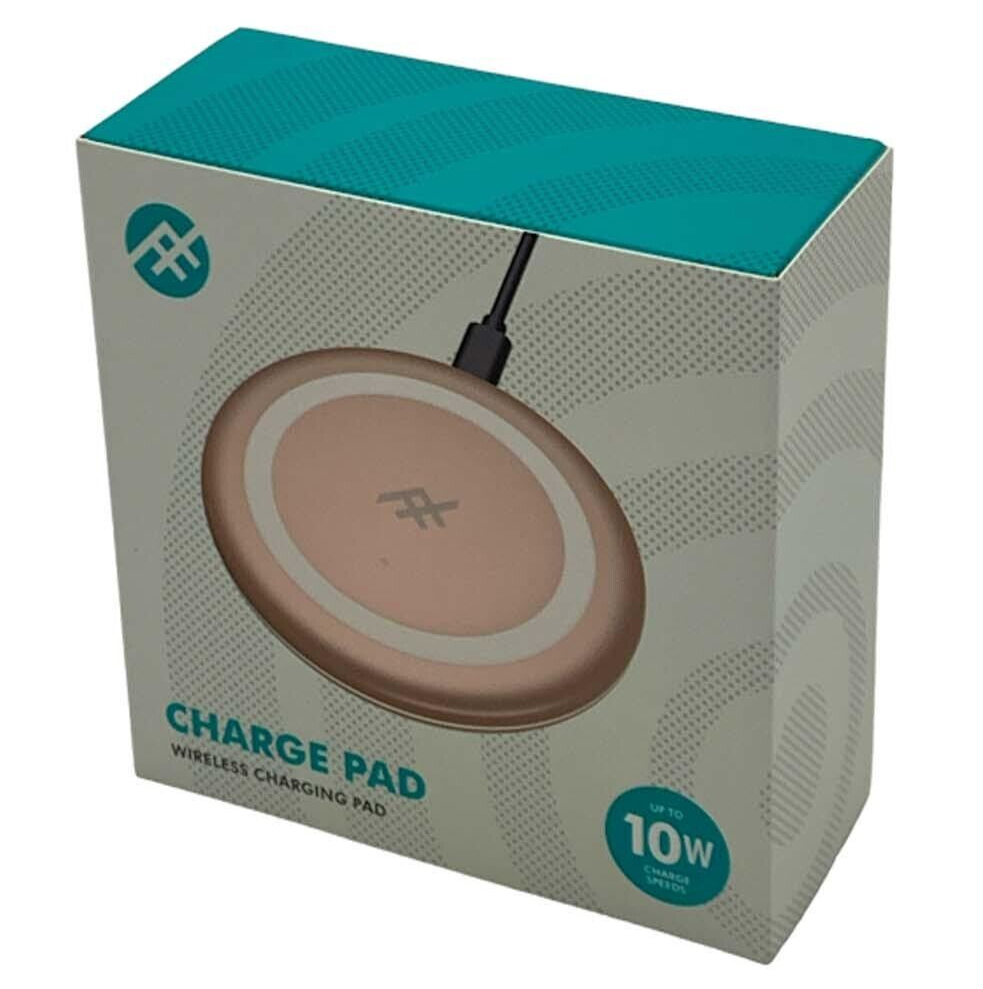 ZAGG Qi Wireless Fast Charger Charging Pad Dock for iPhone Android Phone Pink