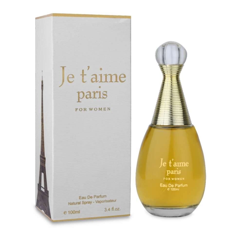 Je t'aime paris Women's Cologne 3.4 Fl. Oz.  EDP Spray