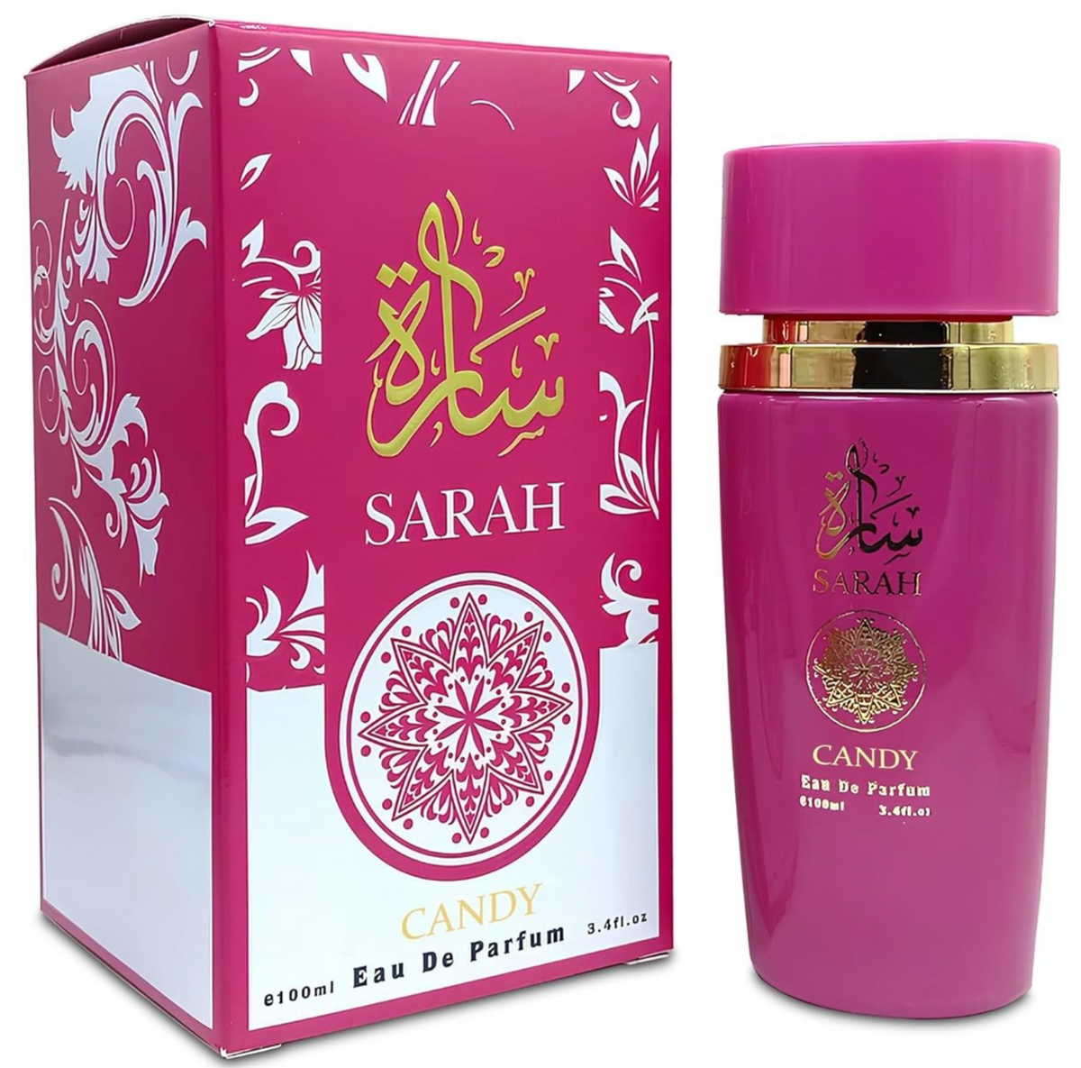 Sarah Candy Perfume عطر سارة for Women's Eau De Parfum Spray 3.4OZ New In Box
