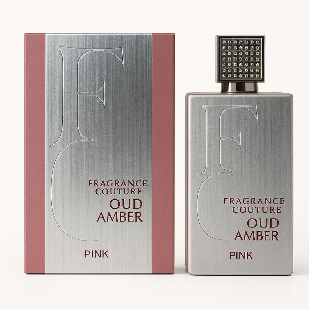 Oud Amber Pink Eau De Parfum 3.4 oz  Perfume Women's Long Lasting Arabic Cologne