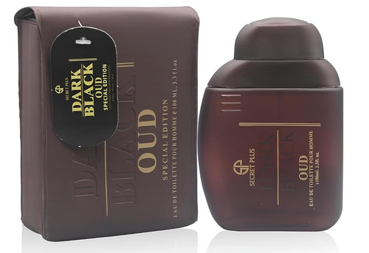 Dark Black Men's cologne 3.4 Fl. Oz. EAU DE TOILETTE Spray