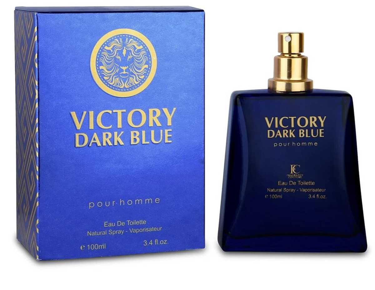Victory Dark Blue For Men's Cologne 3.4 Fl. Oz. EAU DE PARFUM Spray