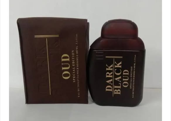 Dark Black Men's cologne 3.4 Fl. Oz. EAU DE TOILETTE Spray
