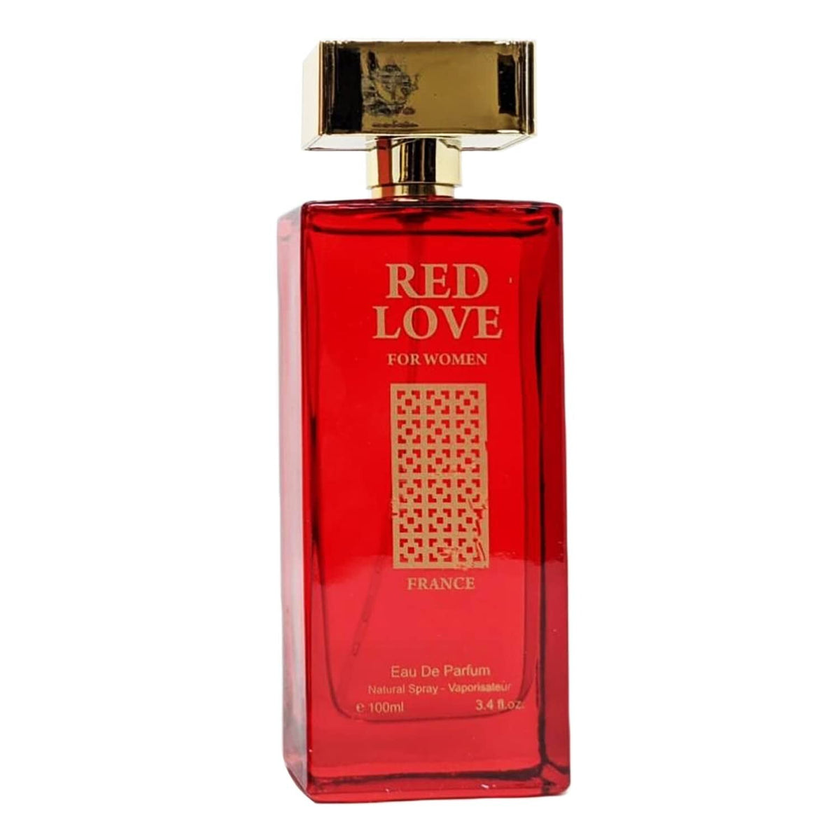 RED LOVE Fragrance Couture Women's Eau de Parfum 3.4 Oz EDP Spray