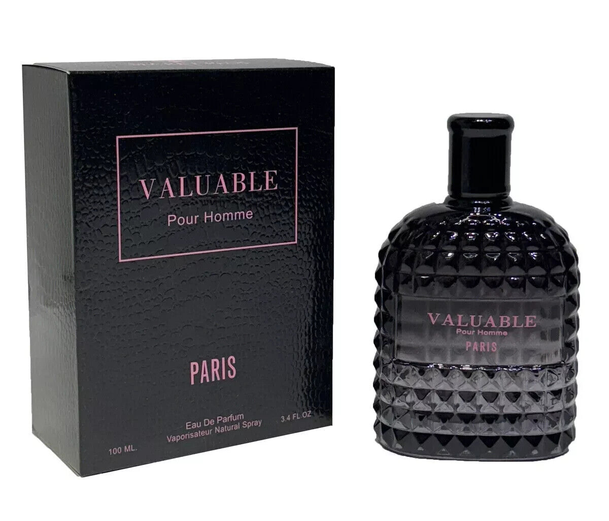 Valentine Milano For Men's Perfume Cologne EDP 3.4 fl.oz.