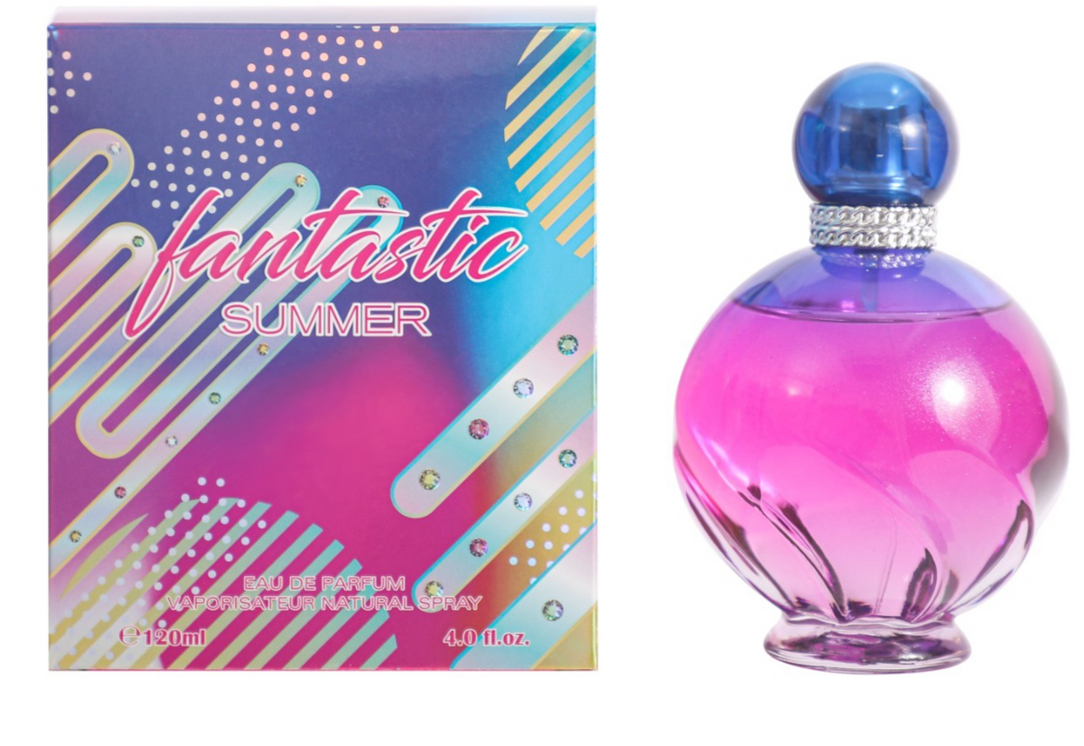 Women Perfume Fantastic Summer Rainbow Eau De Parfum Floral Fruity 4.2 Oz 120 ML