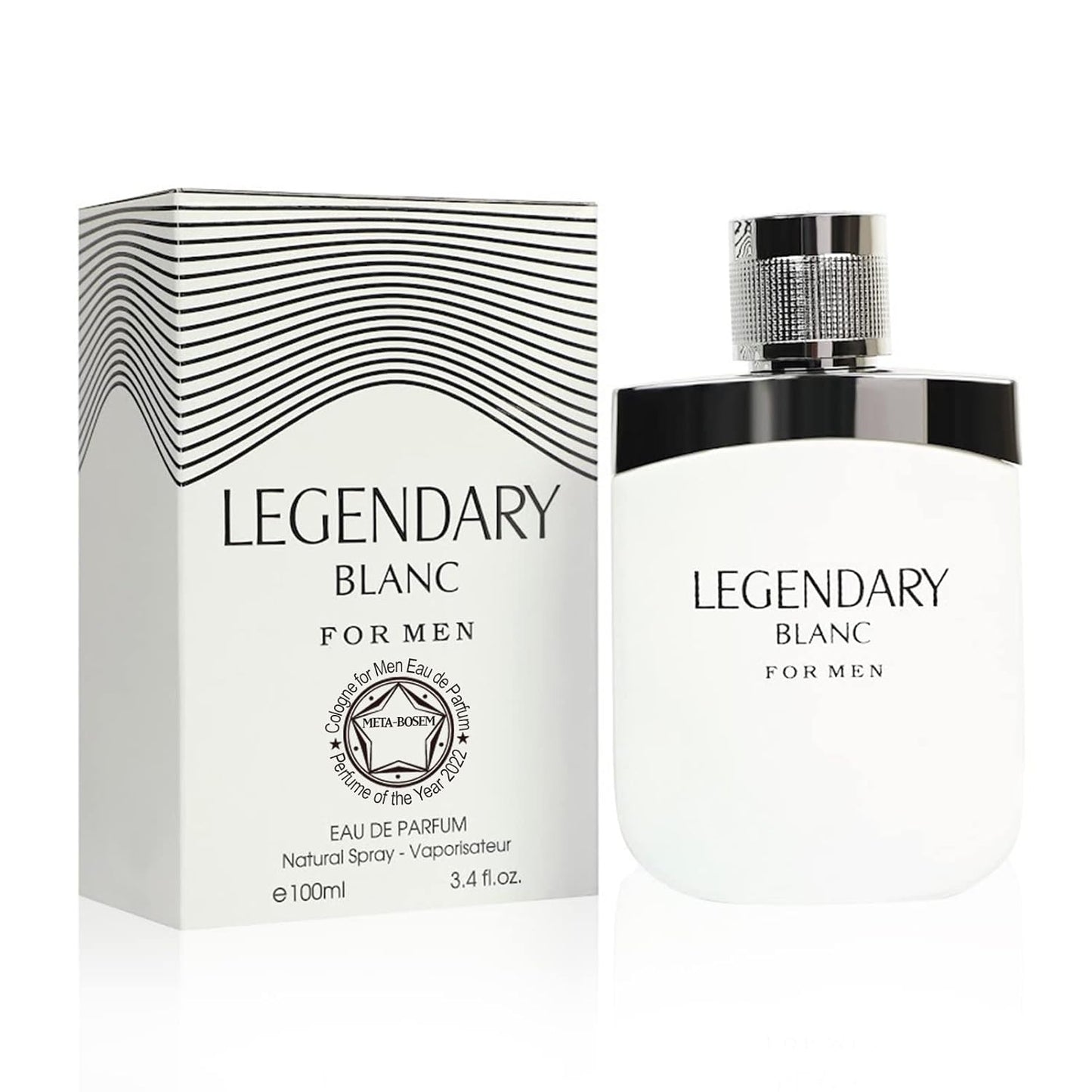 META-BOSEM Gentlemen Pour Homme Blanc+Black+Red 3-Pc Set Cologne for Men Collection, Eau de Toilette Natural Spray - Masculine Scent - Holiday Gift (Pack of 3) Each 3.4 Fl Oz, Total 10.2 Fl Oz