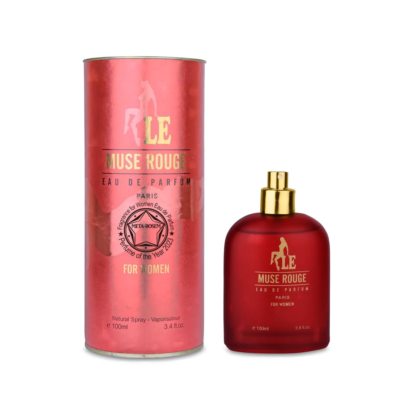 META-BOSEM G for Women Sexy Secret/Le Rouge/Menage a Trois, 3-Pc Perfume Set Collection Fragrance Classic Bottle, Eau de Parfum Natural Spray - Floral Scent (Pack of 3) Each 3.4 Fl Oz, Total 10.20 Oz