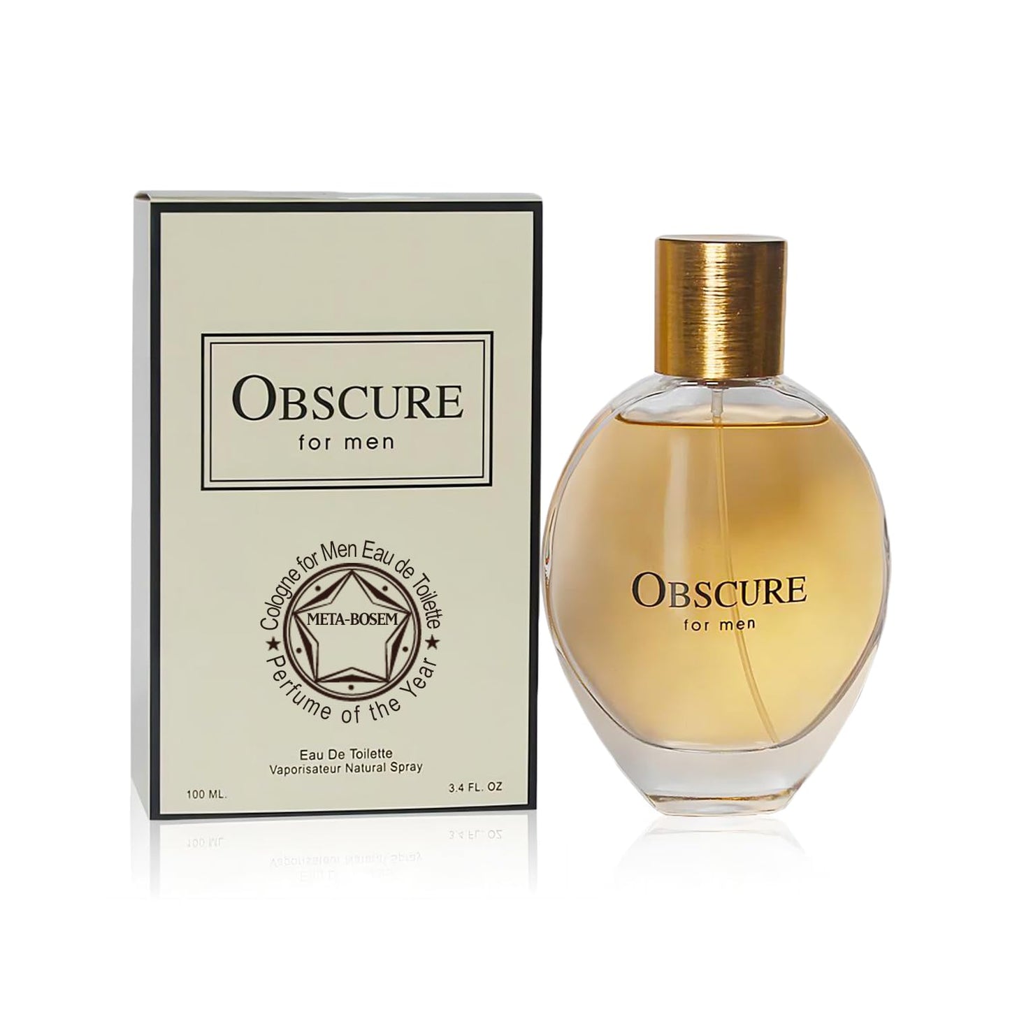 META-BOSEM 4Pc Set Cologne for Men (Intertain+Obsscure+Sean Bouticque Natical+Altra) Collection Fragrance, Eau de Toilette Spray - Masculine Scent (Pack of 4) Each 3.4 Fl Oz, Total 13.60 Oz