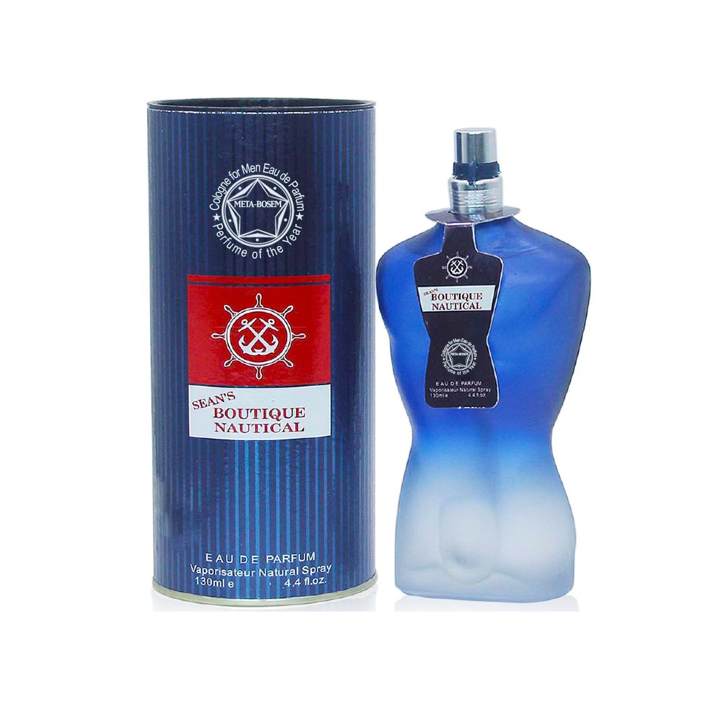 META-BOSEM 4Pc Set Cologne for Men (Intertain+Obsscure+Sean Bouticque Natical+Altra) Collection Fragrance, Eau de Toilette Spray - Masculine Scent (Pack of 4) Each 3.4 Fl Oz, Total 13.60 Oz