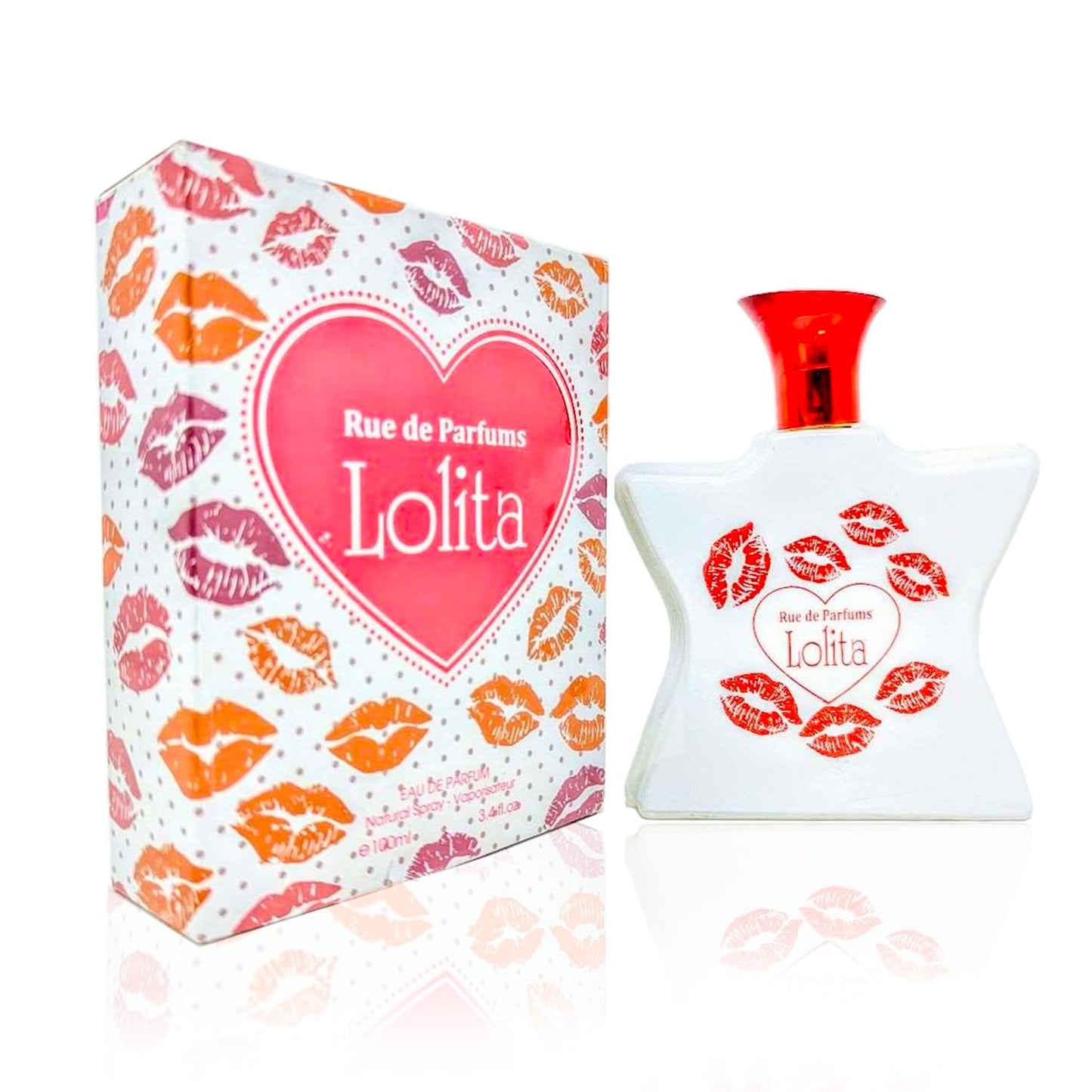 META-BOSEM Rue Parfums Lolita+Skye+Athena+L'Amour Paris Perfume Set Collection for Women - Fragrance for Ladies, Eau de Parfum Spray - Sweet Floral Scent (Pack of 4) Each 3.4 Fl Oz, Total 13.60 Oz