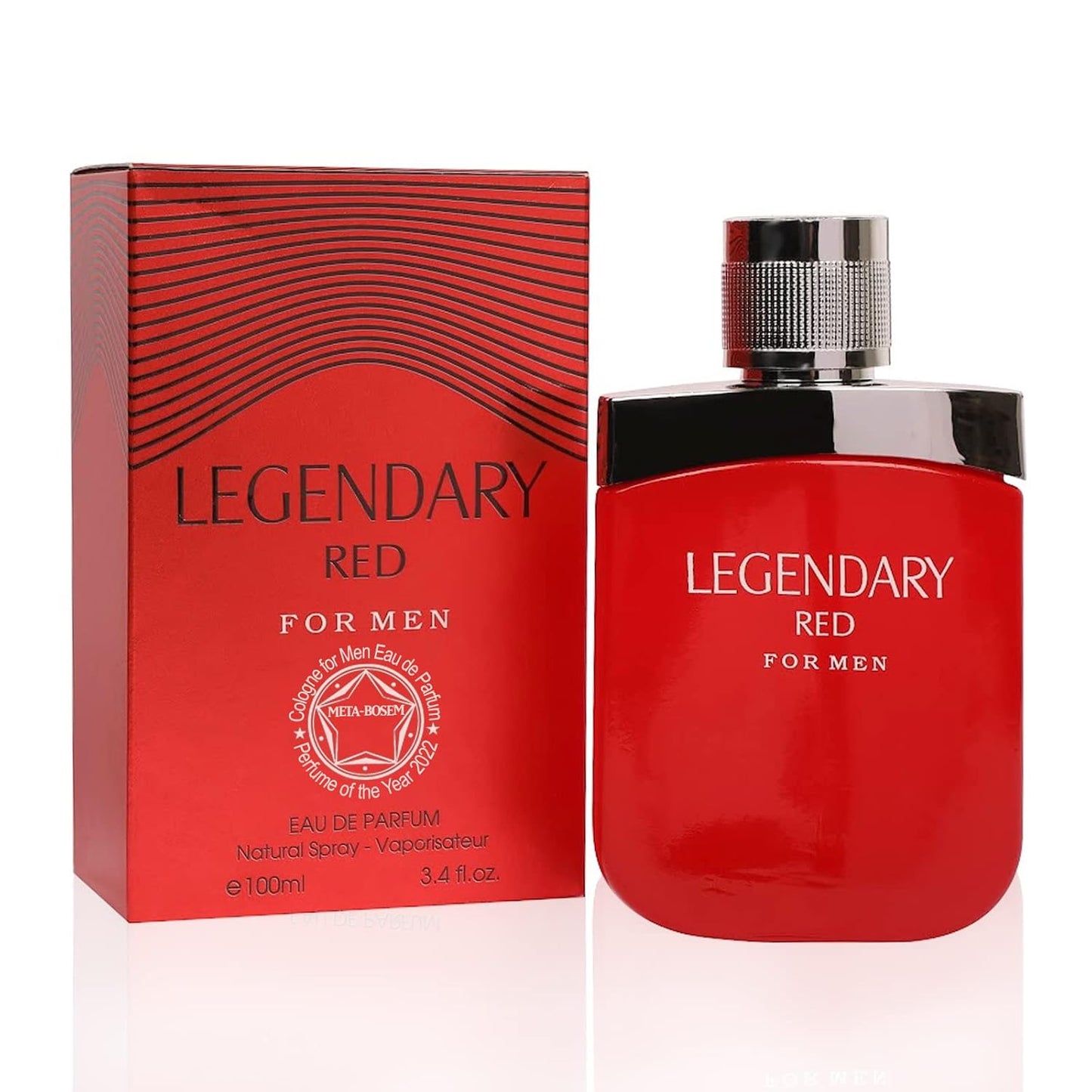 META-BOSEM Gentlemen Pour Homme Blanc+Black+Red 3-Pc Set Cologne for Men Collection, Eau de Toilette Natural Spray - Masculine Scent - Holiday Gift (Pack of 3) Each 3.4 Fl Oz, Total 10.2 Fl Oz